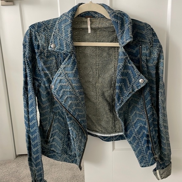 Free People Jackets & Blazers - Free people Jean jacket